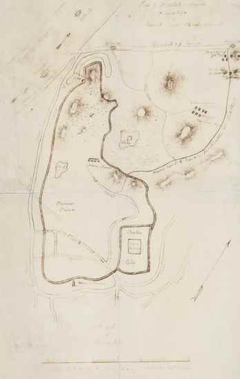 Appraisal: Lovett F H Sketch of Nankin manuscript map of Nanjing