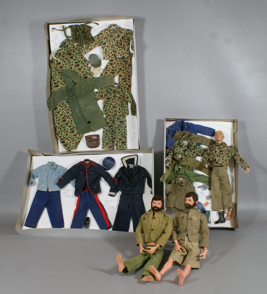 Appraisal: s GI Joe by Mattel Lot including dolls one with