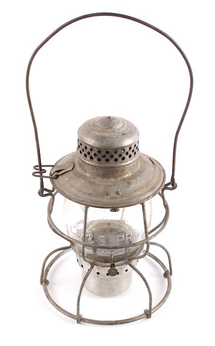 Appraisal: Handlan Chicago Milwaukee St Paul RR Lantern Featured in this