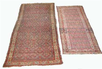 Appraisal: Two Rugs circa late th century Northwest Persian rug ft