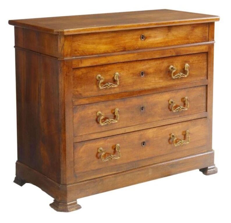 Appraisal: French Louis Philippe period commode mid th c having four