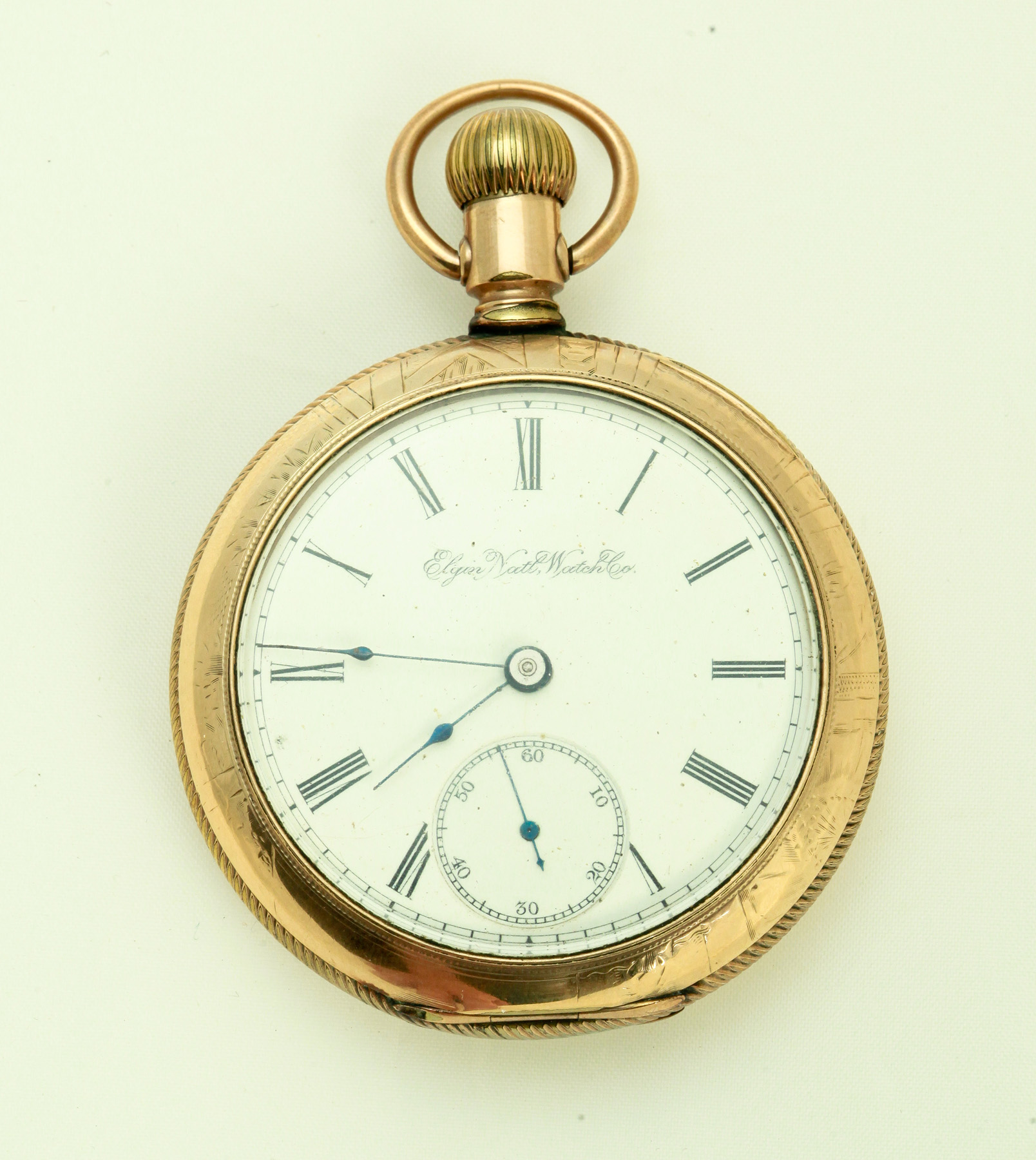 Appraisal: ELGIN POCKET WATCH American circa Elgin J size Model gold