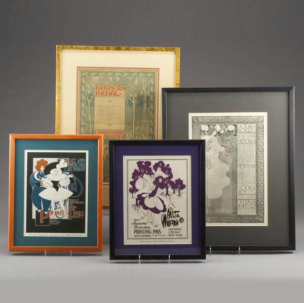 Appraisal: Four WILLIAM BRADLEY prints two lithographs for Ault and Wiborg