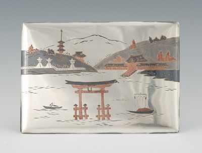 Appraisal: K Uyeda Japanese th Century A mixed metals and sterling