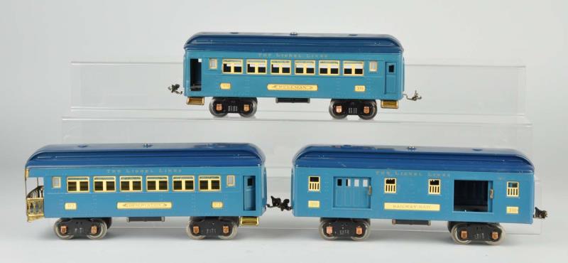 Appraisal: Lot Of Lionel Standard Gauge Pre-War Pass Cars series Includes