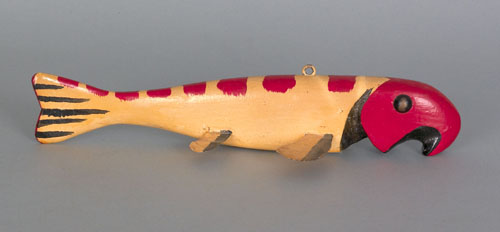 Appraisal: Sucker fish decoy mid th c l