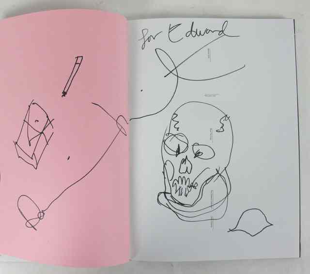 Appraisal: Damien Hirst AARNO LOVE LOSTcataloguesigned and with skull lemon and