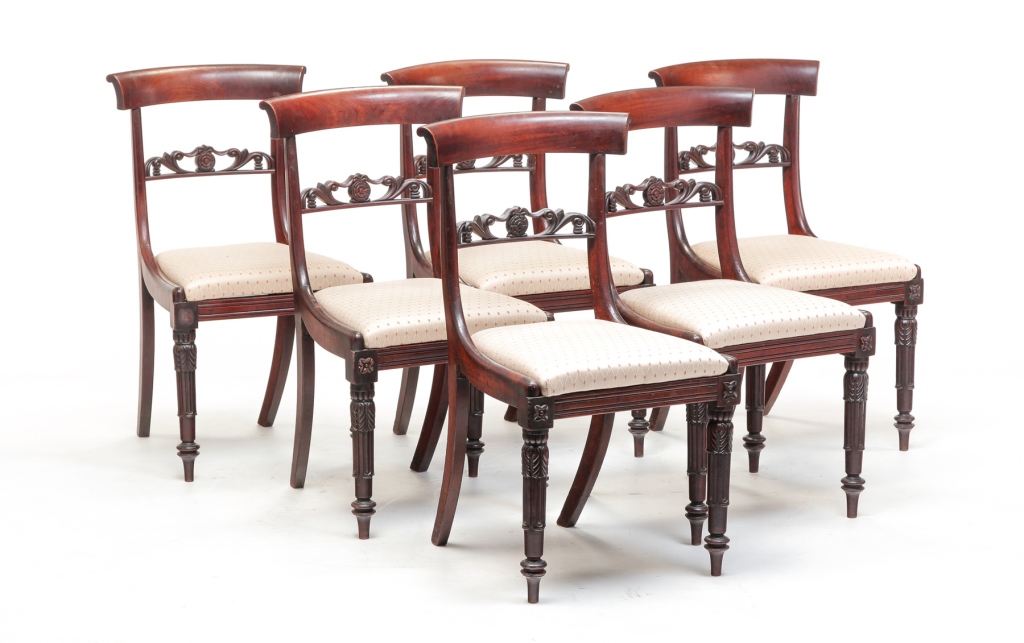 Appraisal: Second quarter th century mahogany Sheraton to Classical with pierce