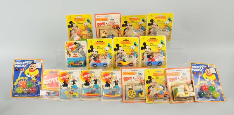 Appraisal: Lot of Matchbox Disney Cars Includes assorted Corgi and Matchbox