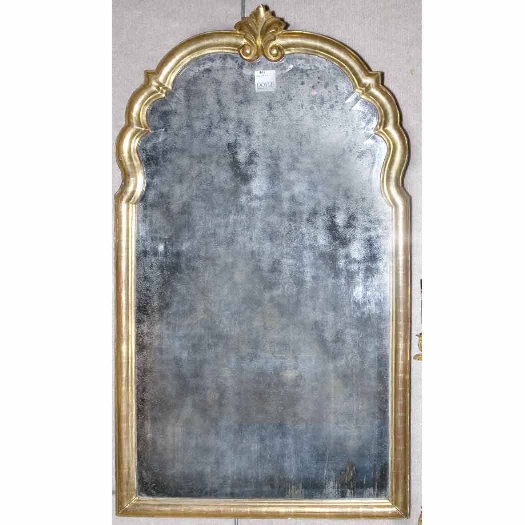 Appraisal: Rococo Style Gilt-Wood Mirror Height inches width inches