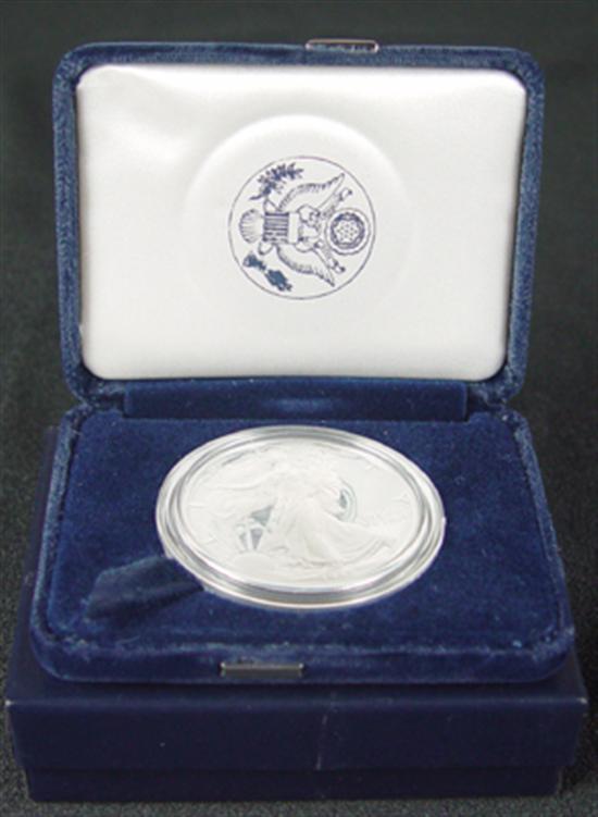 Appraisal: P Silver Proof Eagle Much better Date