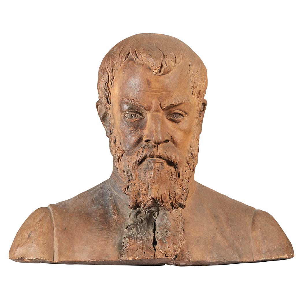 Appraisal: Italian Renaissance Style Terra Cotta Bust of a Man th