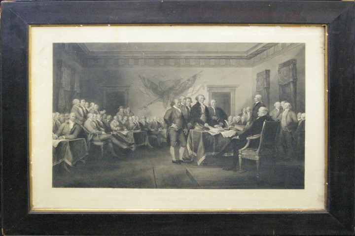 Appraisal: After John Trumbull American - and Engraved by Walterman Lilly