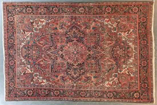 Appraisal: Sharabian Herez rug Iran circa x Estimate - Slight rug