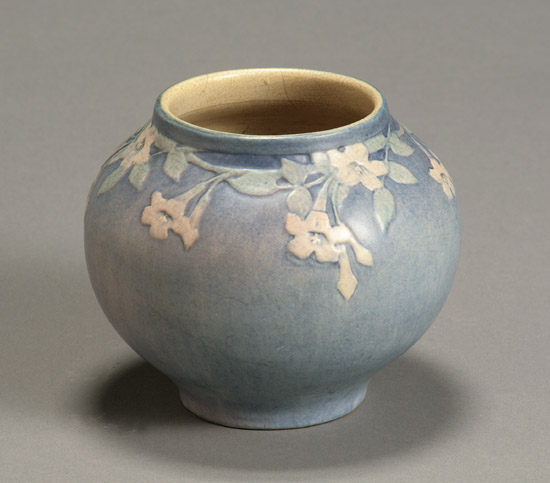 Appraisal: Newcomb College Pottery Vase Probably Decorated by Anna Frances Simpson