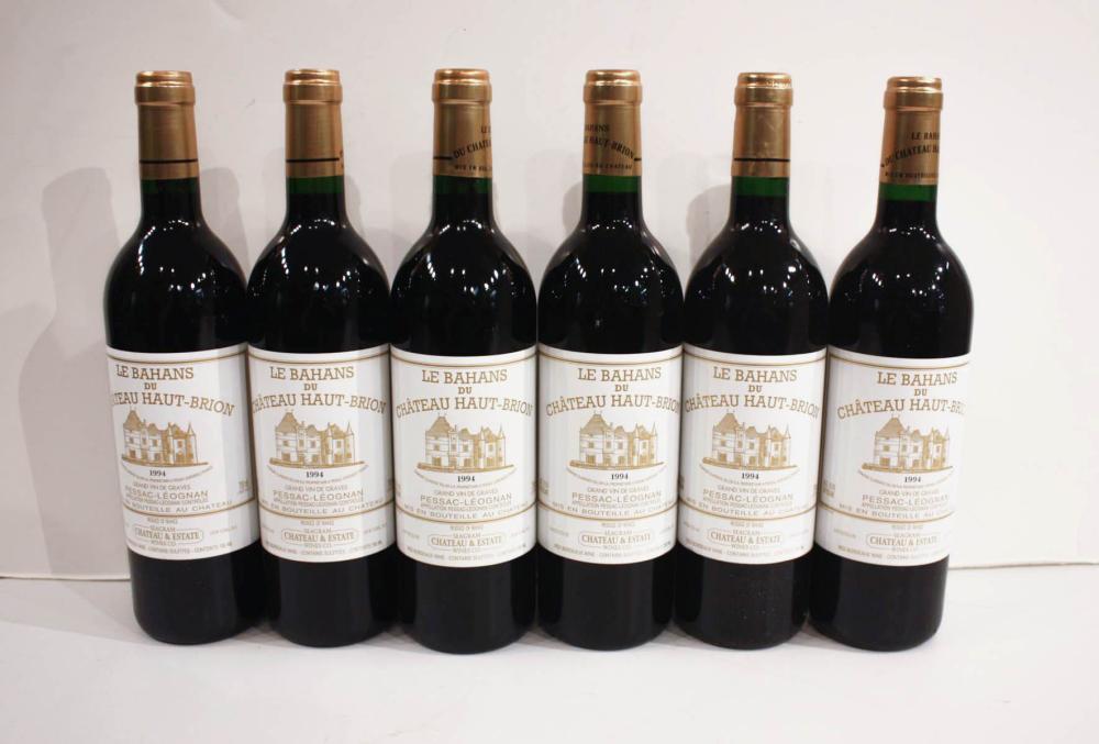 Appraisal: LE BAHANS DU CHATEAU HAUT BRION RED BORDEAUX Pessac-Leognan France