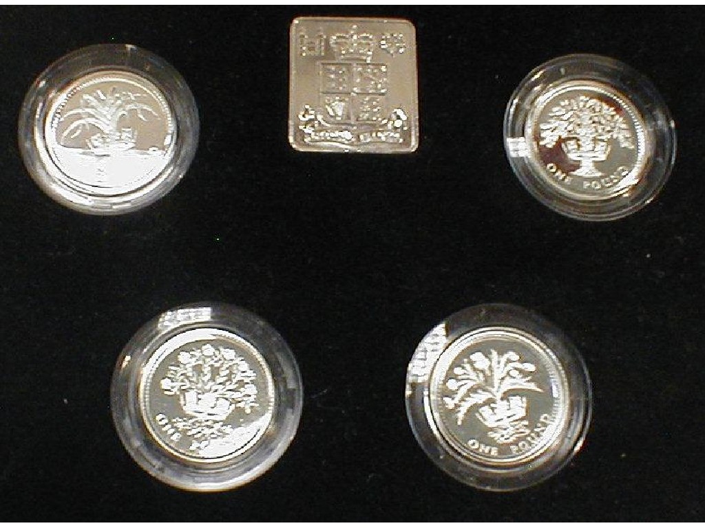 Appraisal: A Royal Mint - UK silver proof collection cased