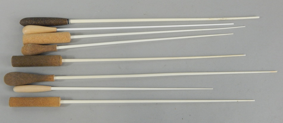 Appraisal: Various conductors' batons