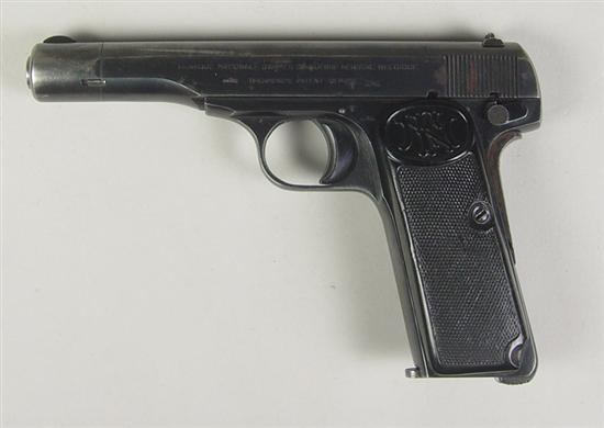 Appraisal: Belgium FN Model Pistol In mm Made during German occupation