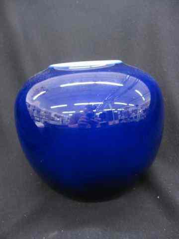 Appraisal: Bonzi Porcelain Vase cobalt '' excellent