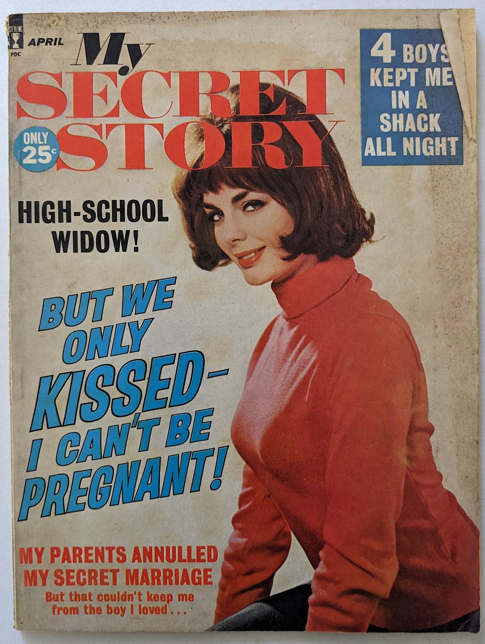 Appraisal: VINTAGE PIN UP ADULTS MAGAZINE MY SECRET STORYThis collection is