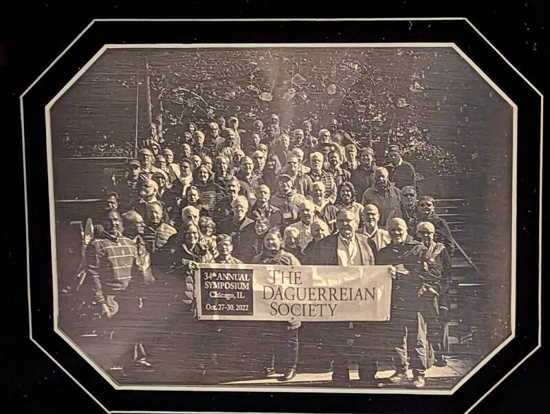 Appraisal: DAGUERREIAN SOCIETY MIKE ROBINSON DAGUERREIAN SOCIETY GROUP SHOT HALF PLATE