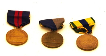 Appraisal: Lot consists of US reissued Campaign medals including Haitian Campaign