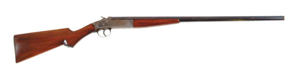 Appraisal: RARE IVER JOHNSON TRIGGER OPENING SINGLE BBL SHOTGUN Cal ga