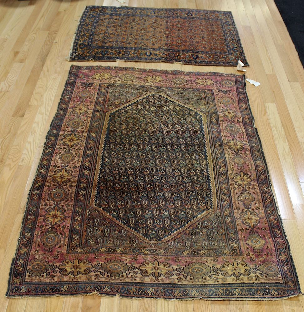 Appraisal: Lot Of Antique And Finely Hand Woven Area Carpet From