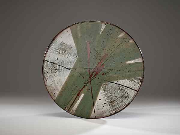 Appraisal: Albert Green - USA Round Platterca - Stoneware dia in