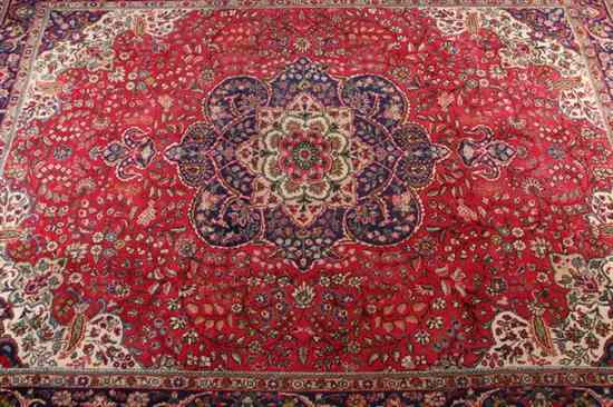 Appraisal: PERSIAN TABRIZ RUG - ft in x ft in