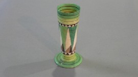 Appraisal: A Clarice Cliff 'Killarney' pattern damage cms high