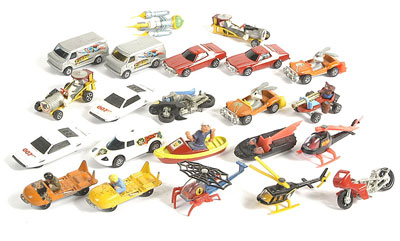 Appraisal: Corgi Juniors a group of unboxed TV Film Related Vehicles