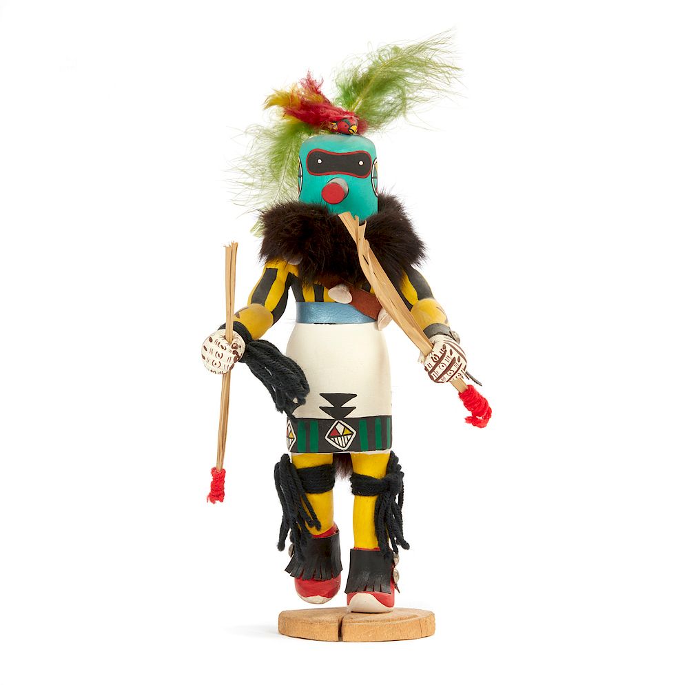 Appraisal: Hopi Zuni Warrior Kachina Sipikne Hopi Zuni Warrior Kachina Sipikne