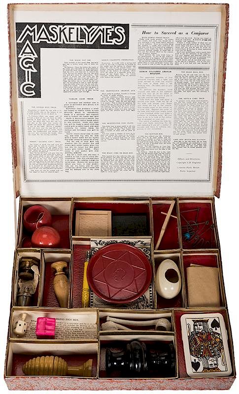 Appraisal: Maskelyne s Mysteries Magic Set Maskelyne s Mysteries Magic Set