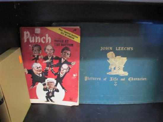 Appraisal: THREE VOLUMES OF JOHN LEECH''S PICTURES OF LIFE AND CHARACTER