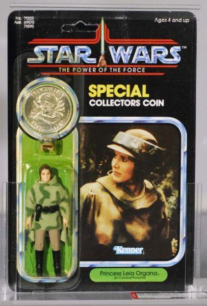 Appraisal: Star Wars Leia Combat Poncho Action Figure Description POTF carded