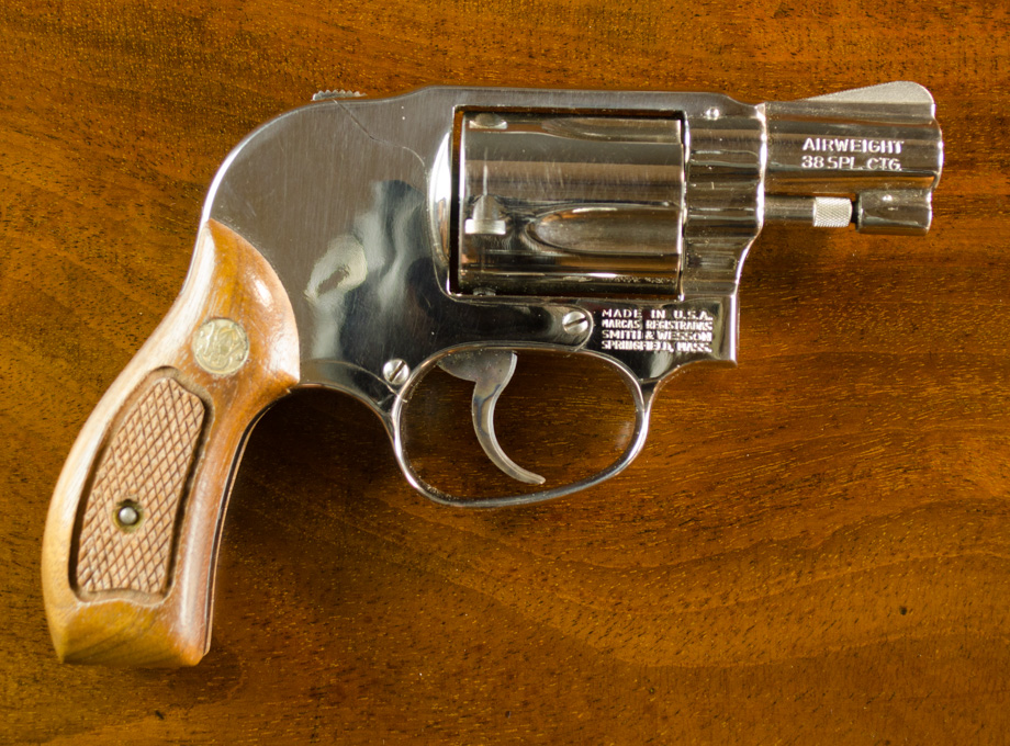 Appraisal: SMITH WESSON MODEL AIRWEIGHT DOUBLE ACTION REVOLVER special caliber barrel