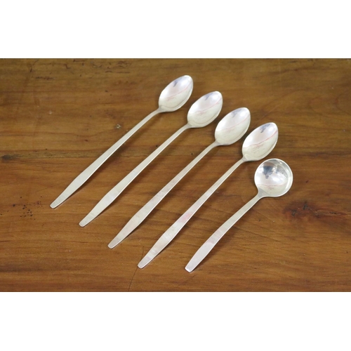 Appraisal: Five Towle silver spoons approx grams