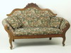 Appraisal: LOVE SEAT - Victorian American walnut small love seat with