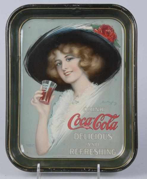 Appraisal: Coca-Cola Serving Tray Description A number of medium to strong