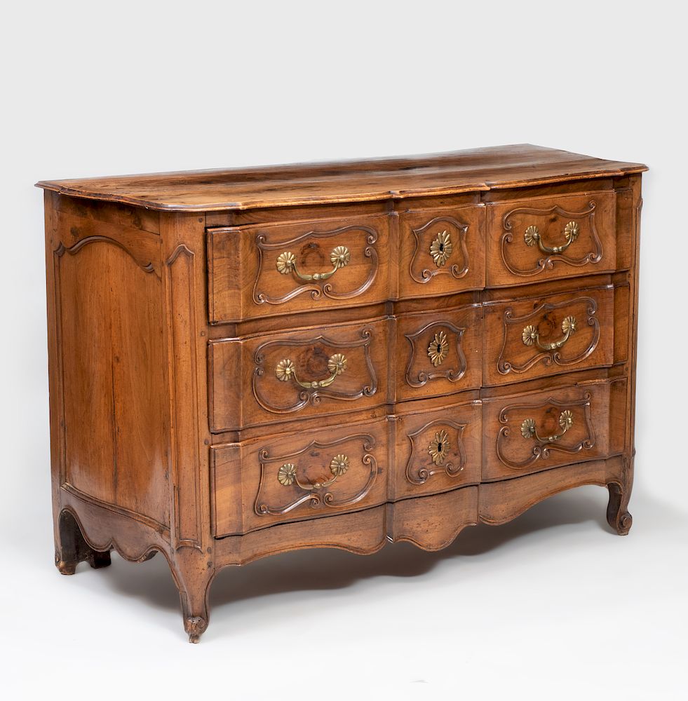 Appraisal: Early Louis XV Walnut Commode x x in Condition There