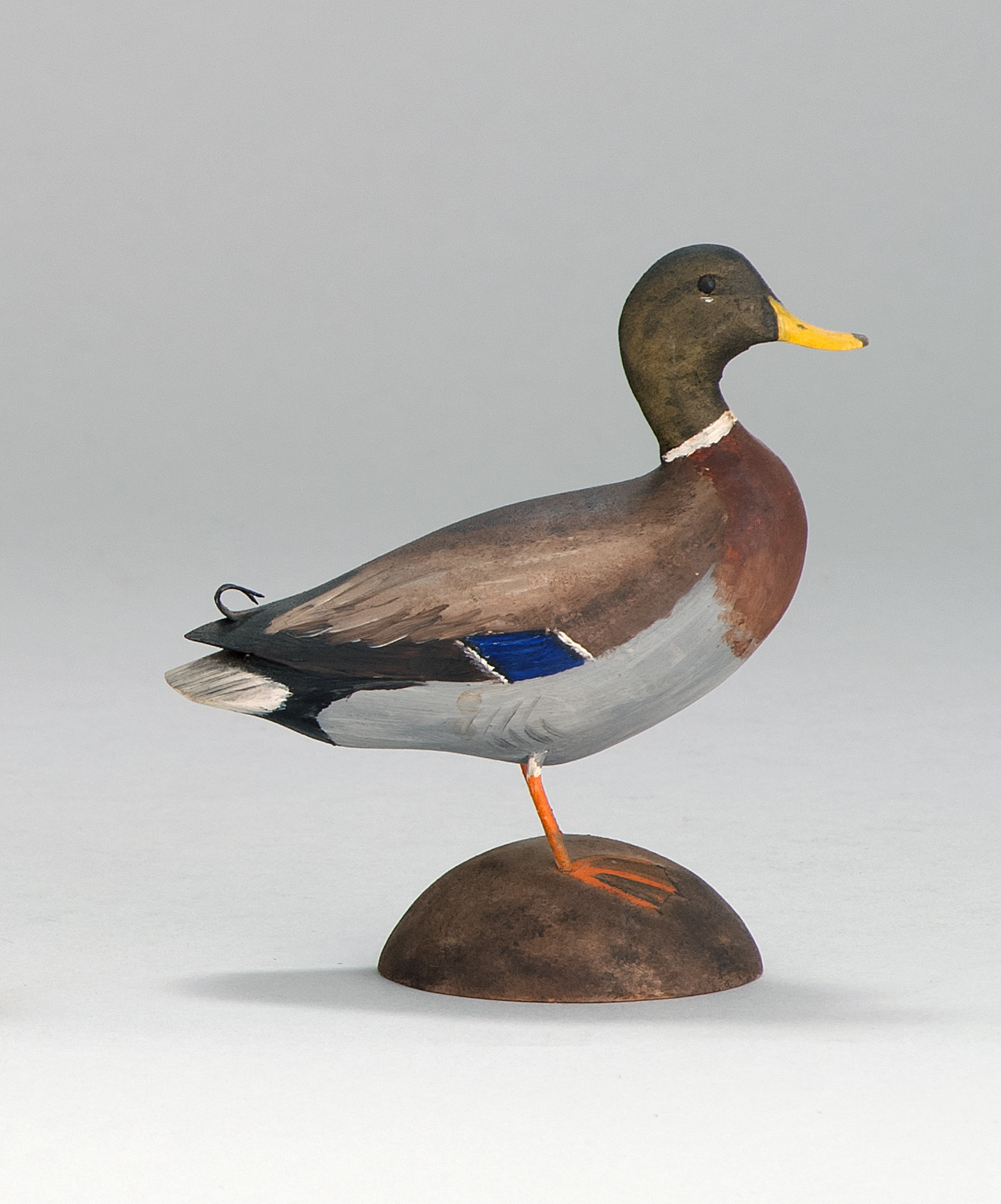 Appraisal: MINIATURE MALLARD DRAKE By Wendell Gilley of Southwest Harbor Maine