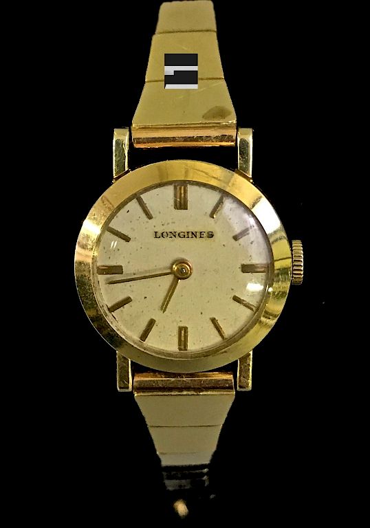 Appraisal: Longines K Gold Ladies Wrist Watch Longines karat gold ladies