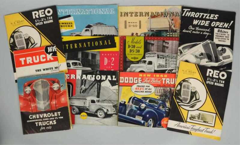 Appraisal: Lot of Assorted Truck Catalogs Brochures s to s Chevy