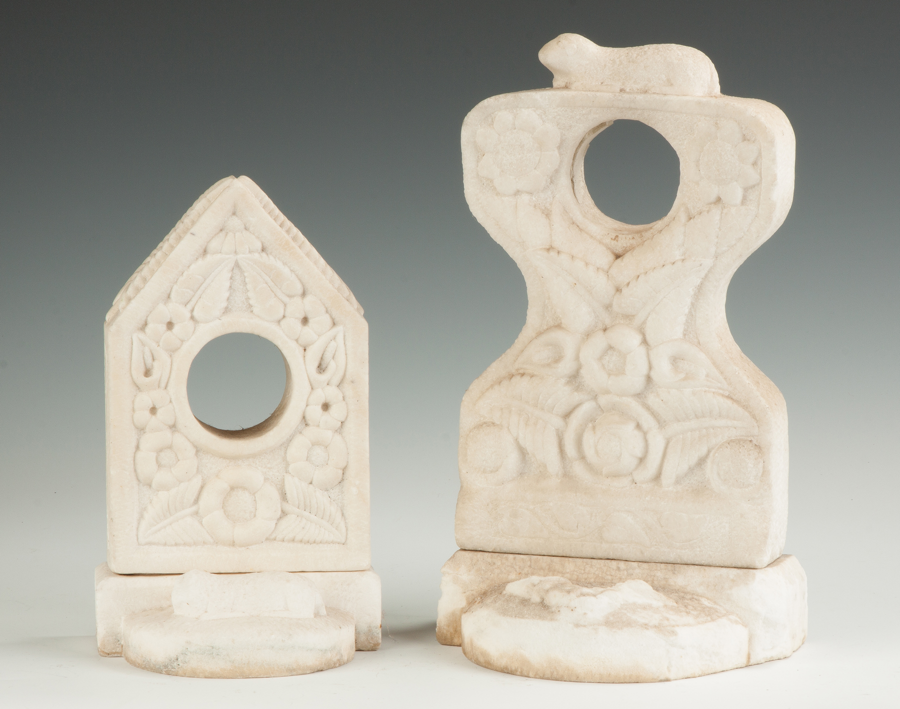 Appraisal: Memorial Marble Carvings th cent