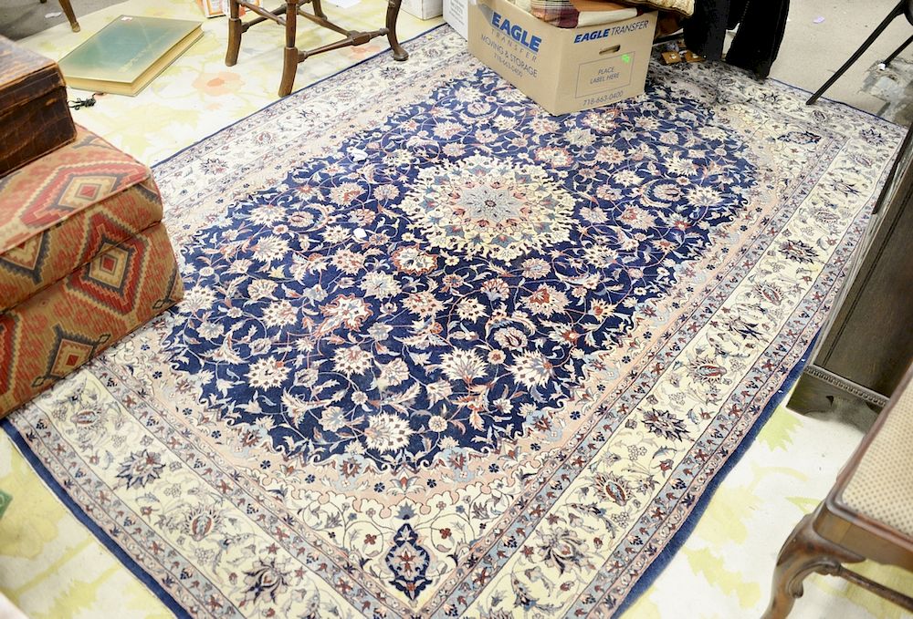 Appraisal: Oriental area rug ' x ' Oriental area rug '