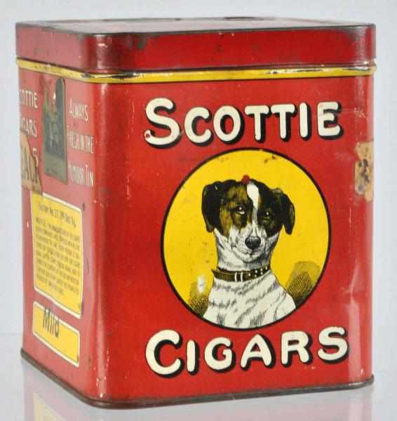 Appraisal: Scottie Cigars Tin Description Nice example with visually appealing image