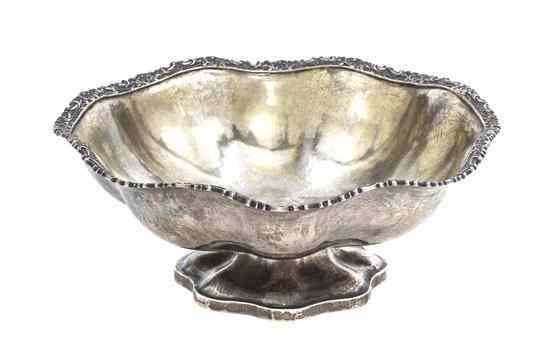 Appraisal: A Russian Silver Bowl Moscow with Andrei Kovalsky assay mark