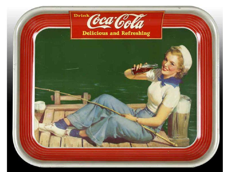 Appraisal: Coca-Cola Tin Serving Tray Description '' x - '' Few